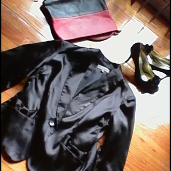 Satin Blazer - Picture 2 of 9